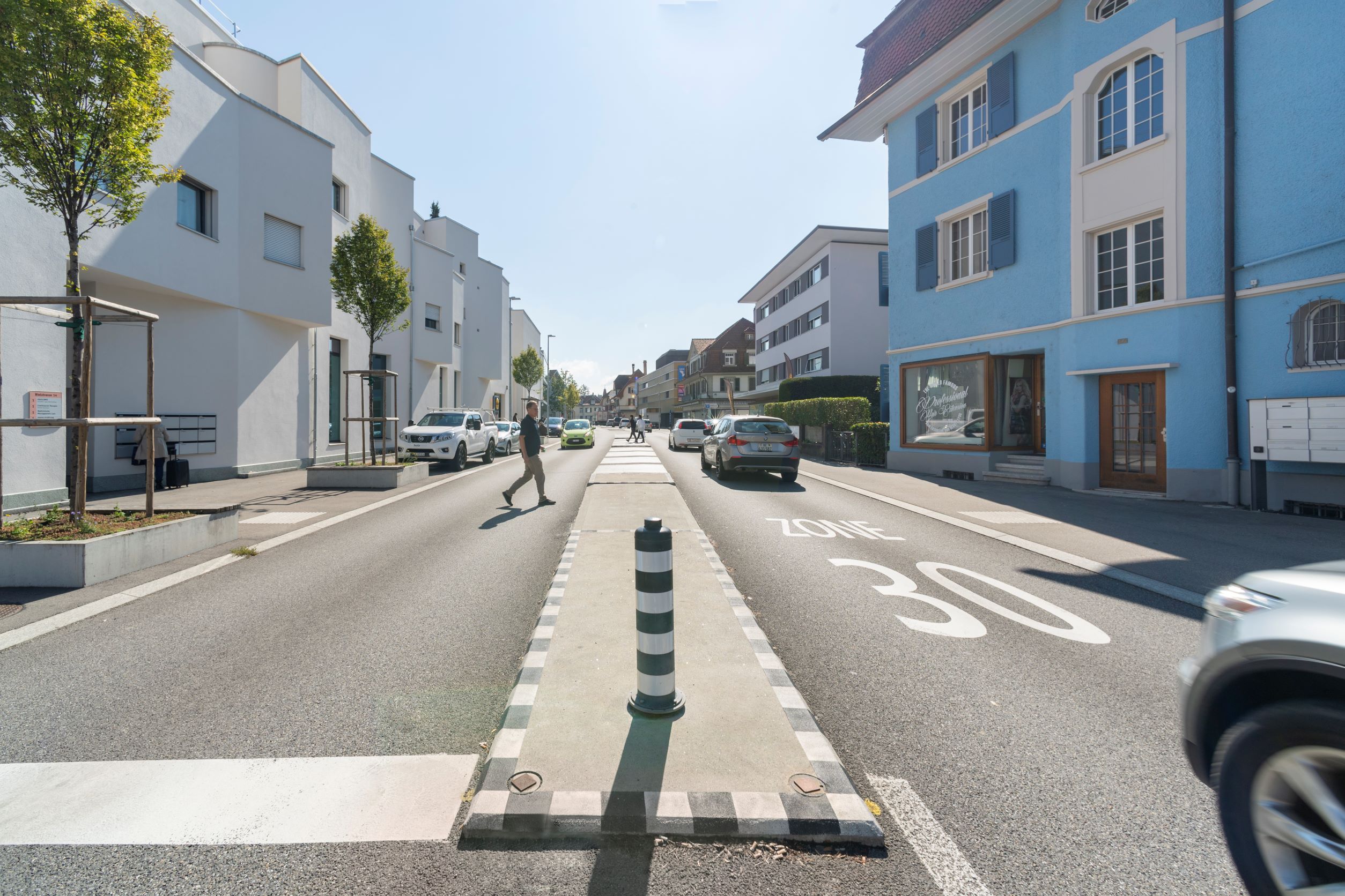Kantonsstrassen, Copyright Tiefbauamt des Kantons Bern, Bild: B. Devènes, 2021