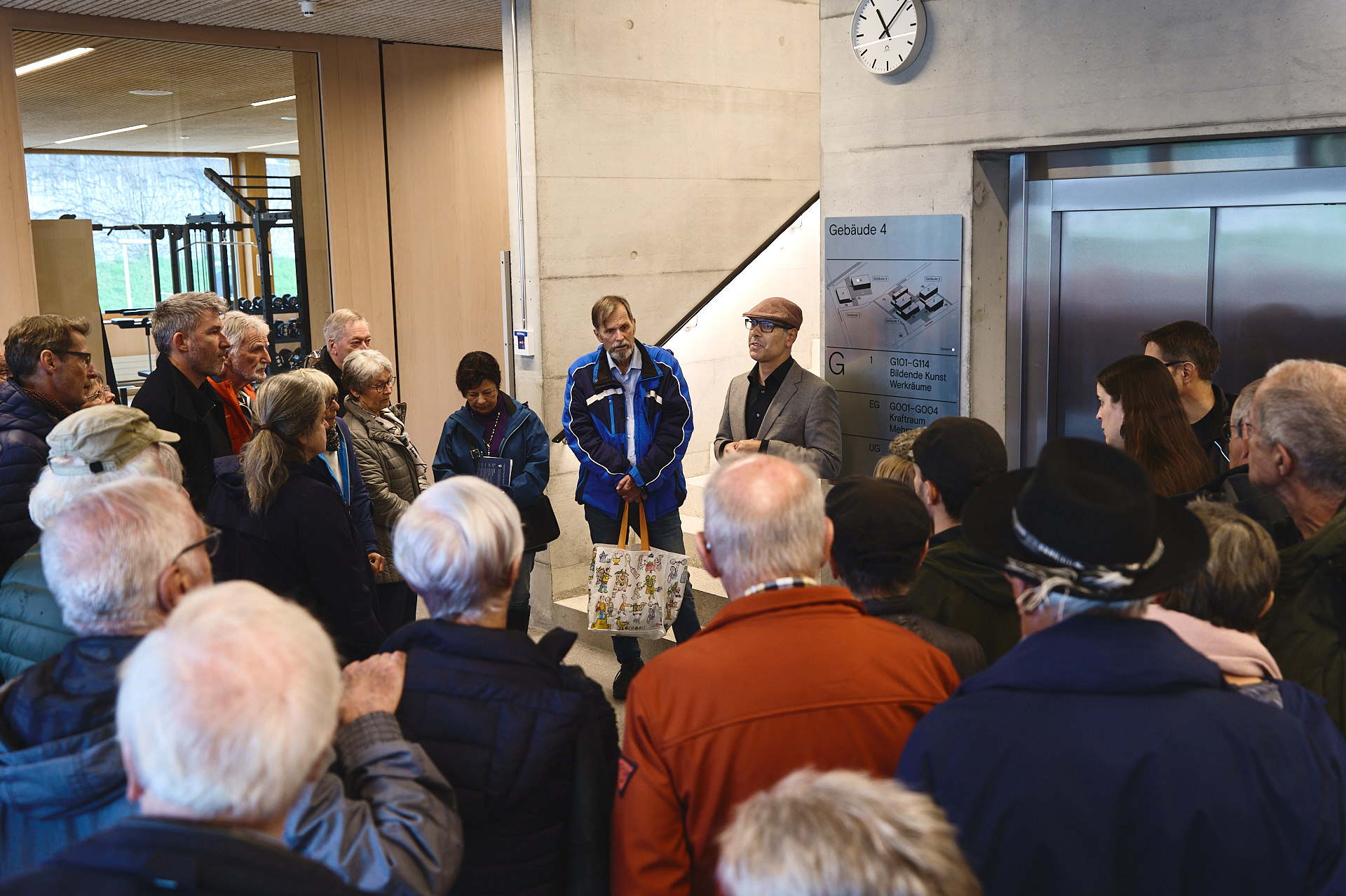 Doppelsporthalle beim Gymnasium Thun