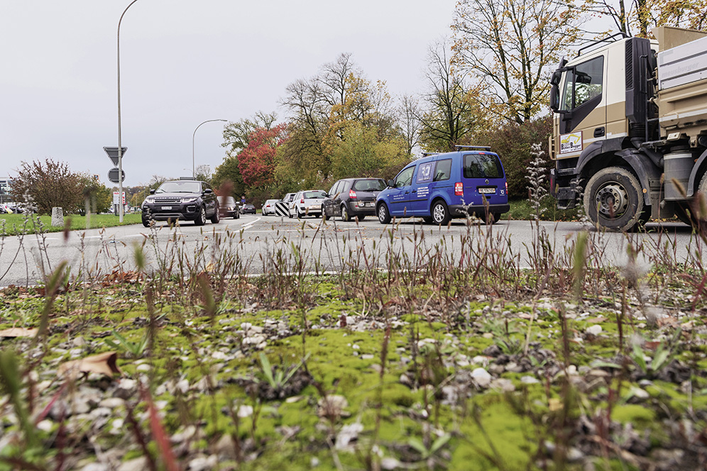 BERN, 30.10.2019  -  Korrektion Bolligenstrasse Nord, Tiefbauamt des Kantons Bern TBA. Photo by Béatrice Devènes 